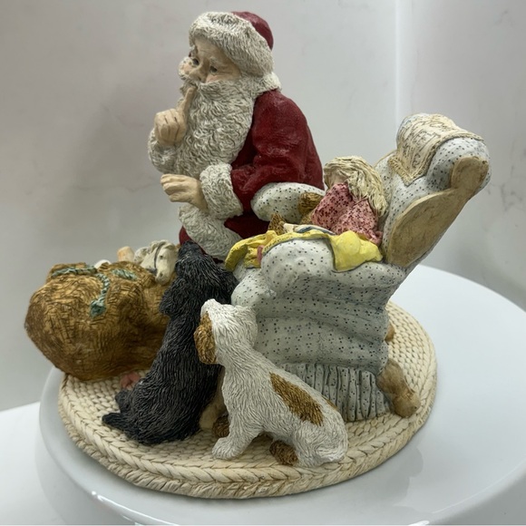 Suzan Bradford "Waiting for Santa" 1990 The Legend of Santa Claus Limited Series - Picture 6 of 16